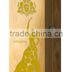 New Design Exquisite Wooden Wine Box, Custom-made Soild Wood Wine Box thumbnail-1