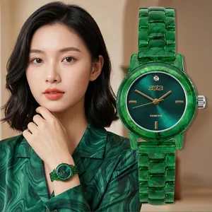 Asta Acetate Watches for Women Fashion Luxury Quartz High Quality Waterproof Free Custom Logo Gift Wristwatch Wholesale thumbnail-1