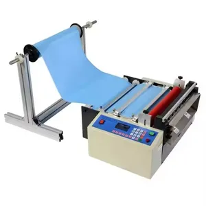 MO-Qdmdch Easy Operation Automatic Computerized BZ181 Roll to Sheet Cutting Machine With English Control Panel for Various Film and Fabric thumbnail-5