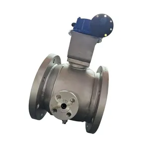 Factory Direct Sales of High-quality Worm Gear Driven Insulated Jacket Ball Valve thumbnail-3
