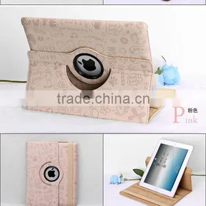 360 Degree Rotate for Ipad Case, for Ipad 4 Case With Stand thumbnail-3