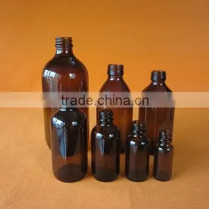 15ml 30ml 60ml 120ml 240ml 480ml Amber Glass Boston Bottle thumbnail-2
