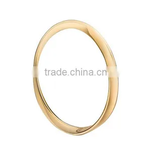 New Design Gold Diamond Cut Bangle, Highly Polished Diamond Cut 6mm Bangle Bracelet thumbnail-1