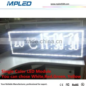 Single Color Module Single Red Led Sign for Exhibition Center thumbnail-4