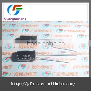 470UF 16V Low ESR Aluminum Electrolytic Capacitor thumbnail-1
