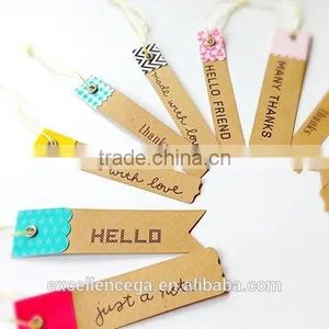 Custom High Quality Brown Kraft Hang Tag thumbnail-1