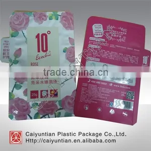 Colourful Designed Aluminum Foil Facial Mask Soft Plastic Bag/clear Plastic Bag thumbnail-6