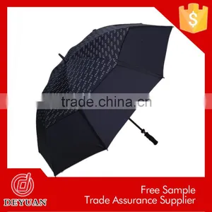 Wholesale Auto Open Winderproof Plastic Handle Golf Umbrellas thumbnail-3