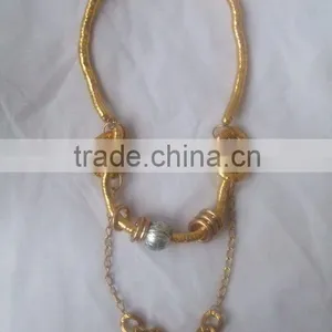 Fashion Bendy Snake Necklace thumbnail-1