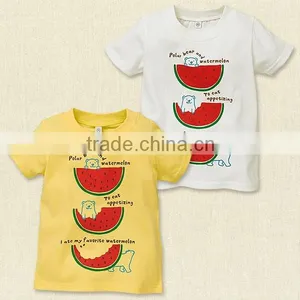 Ins Hot Sale Baby Boy Top Design Fruit Cotton Casual Boy Outfits thumbnail-3