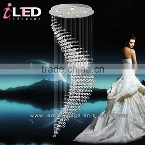 Top Selling Modern Luxury Crystal Chandeliers Colored Chandelier Light Bulbs thumbnail-1