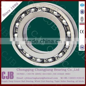 6008 Open Seal or Sealed 40*68*15 Deep Groove Ball Bearing With ISO Certification thumbnail-1