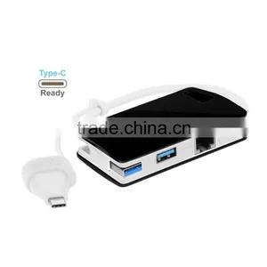 Box Shape Tablet USB Hub Travel Power Charger Adapter With 4 Port thumbnail-1