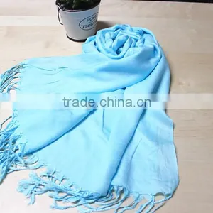 Fashionable Modal Long Tassel Scarf Factory Wholesale Polyester Viscose Scarf Quality Choice thumbnail-1