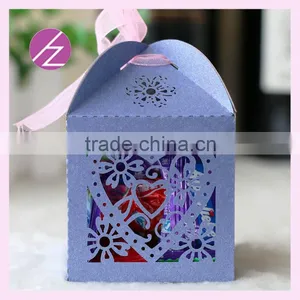 Hot SaleOEM Favor Box Wedding Candy Box Wedding Invitation Gift Box Laser Cut Heart Shape Custom Size Names&date Package Box thumbnail-6