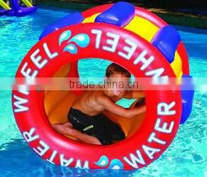 Pool Float Huge Inflatable WATER WHEEL Kids Raft thumbnail-1