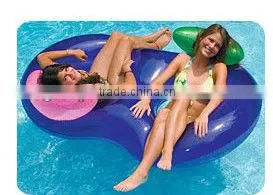 Side By Side Pool Float Lounge Chair thumbnail-1