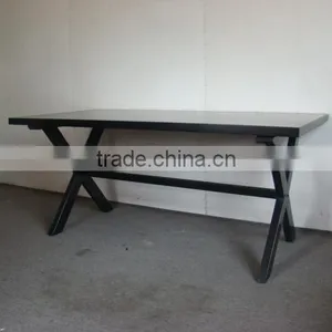 Home Furniture Simple Design Rustic Dining Room Table thumbnail-1