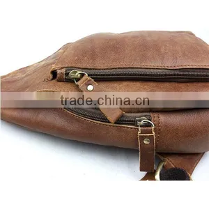 Innovative Leather Cross Bag for Men Brown Leather Shoulder Bag for Men Leather Bag India thumbnail-3