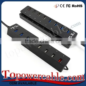 Cheap Hi - Speed Usb 3.0 With 2.0 8 Ports Hub For Smart Phones Tablets thumbnail-1