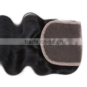 Best Selling Brazilian Human Hair U Part Hair Lace Closure thumbnail-4