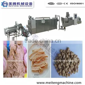 Full Automatic Textured Soya Protein/Soya Meat Processing Machines/Extruder/Production Line thumbnail-1