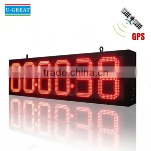 Outdoor Double Side LED Countdown / up Timer for Sport Events thumbnail-2
