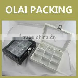 Wholesale Tea Gift Box,Fashionable Wooden Case For Tea,High Quality Tea Caddy With Window thumbnail-1
