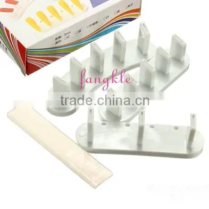 New Plastic Nail Art Tips Display Practice Frame Holder Tool 3pcs Per Set thumbnail-1