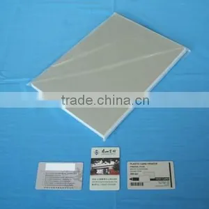 Hot Sale Inkjet Card Material Inkjet PVC Sheet(silver) thumbnail-1