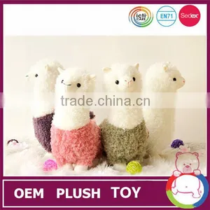 New Customized OEM Design Stuffed Alpaca Toy thumbnail-5