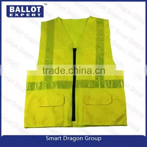 High Quality Workwear Safety Gear Reflector Vest thumbnail-1