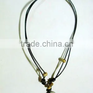 Leather Fashion Necklaces thumbnail-1