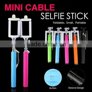 2015 New Hot Producct Mini Colourful Selfie Stick thumbnail-1