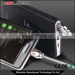 Colorful Snake Skin Design Micro 1M Usb Data and Sync Cable for Sumsung Mobile Phones or Smart Phone thumbnail-1