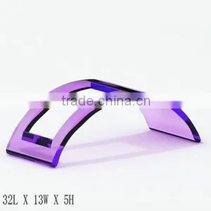 Classic Excellent Acrylic Single Wine Bottle Display Rack thumbnail-4