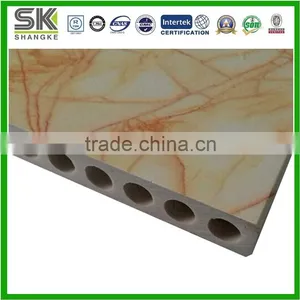 Eco Faux Marble Baseboard TV Background Wall Decoration UV Panels thumbnail-1