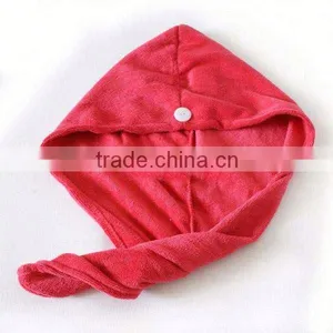 [LJ Towel] Quick Dry Ultra Cheap Price Microfiber Hair Drying Towel Turban Towels Wrap China thumbnail-4