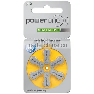 Wholesale Hearing Aid Battery Mercury Free Power One Made in Germany thumbnail-1