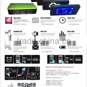 10000mAh Power Bank ,Battery Usage Show Power Bank ,power Bank With Bluetooth thumbnail-5