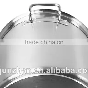 3layers Composite Bottom Stainless Steel Stock Pot Hotel Restaruant Kitchenware Equipment thumbnail-3