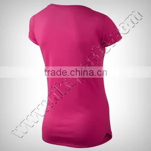 Women Beautiful Sports T-Shirts Casual T-Shirts With 100% Cotton thumbnail-2