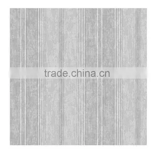 Discounted Printed Vinyl Coated Wallpaper, Navy Blue Neat Wide Stripe Wall Sticker for Closet Room , Fancy Wall Mural Roll thumbnail-3