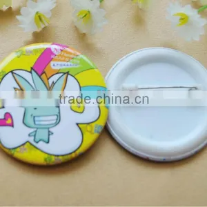 Plastic Round Name Badge With Pin Back thumbnail-1