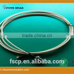 RG142 Cable Assembly With SMA Male Right Angle Crimp to N Female Bulkhead Crimp Connectors thumbnail-2