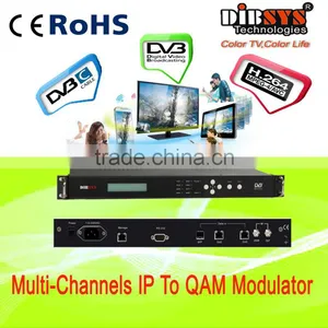 GbE IP Scrambler Multiplexer QAM Modulator thumbnail-1