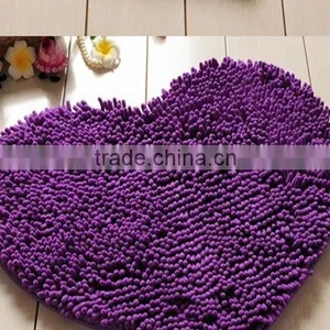 Anti Slip Floor Mat 50*60cm Chenille High Pile Bathmat thumbnail-1