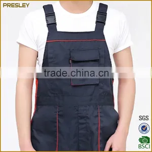 Custom Men's Jump Suit Overalls Bibs Workwears With Embroidery Logo thumbnail-4