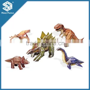 China Wholesale 3D Dinosaur Game Puzzle Education Toy thumbnail-1