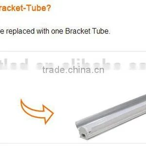 40W,4300W,1200, IP44 T20 Bracket Tube, Anti-glare Design for Fluorescent Repalcement, Supermaket Tube thumbnail-1